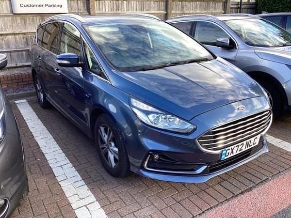 Blue Used 2021 Ford S-MAX Titanium Estate | £21,099 (Fair price) - Image 1/1