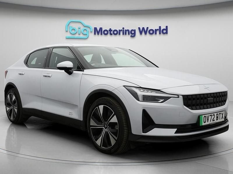 Silver Used 2022 Polestar 2 Long Range Single Motor Hatchback | £18,500 (Good price) - Image 1/4