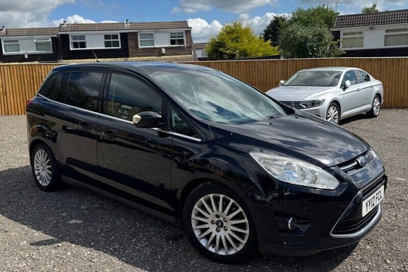 Black Used 2012 Ford Grand C-Max Titanium MPV | £1,795 (Good price) - Image 1/1