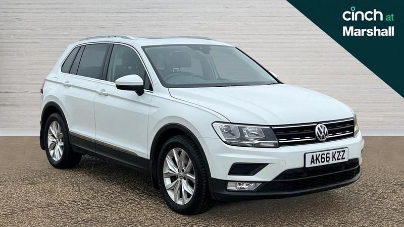 White Used 2016 VW Tiguan SE SUV | £11,013 (Fair price) - Image 1/4