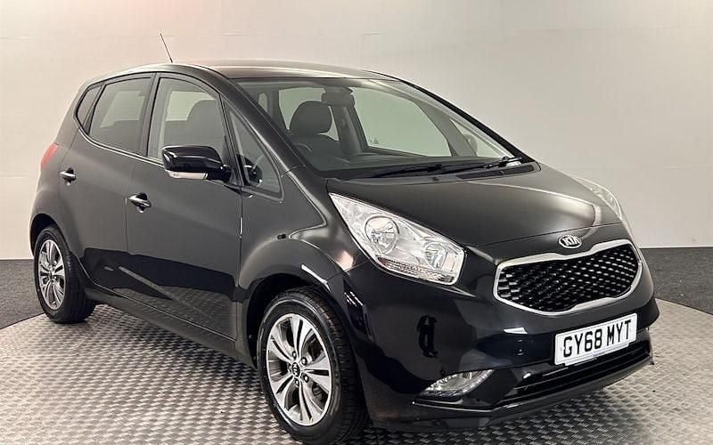 Used Kia Venga 125 HP (91 kW) 2018 Black Hatchback