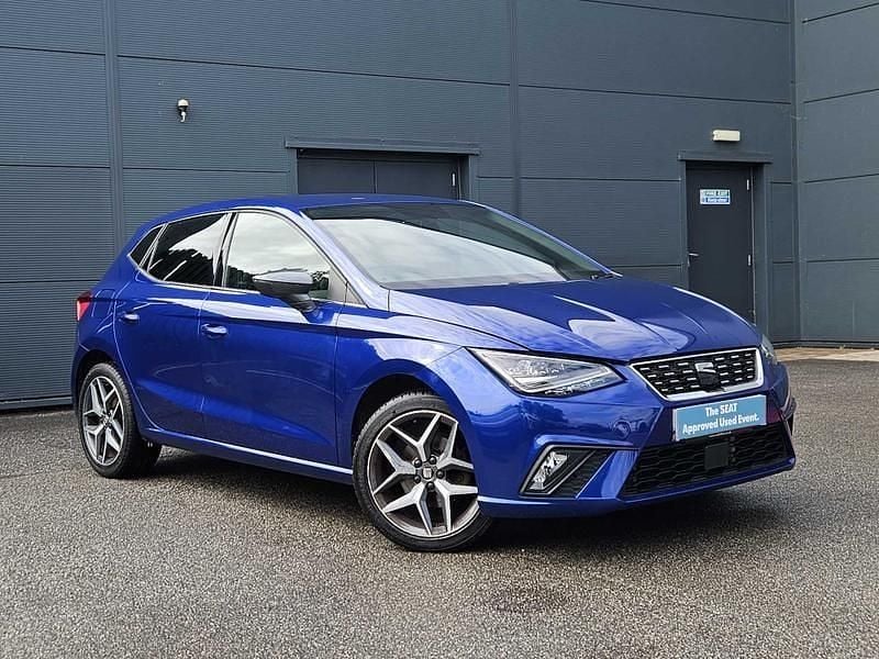 Blue Used 2021 Seat Ibiza XCELLENCE Hatchback | £13,895 (Fair price) - Image 1/4