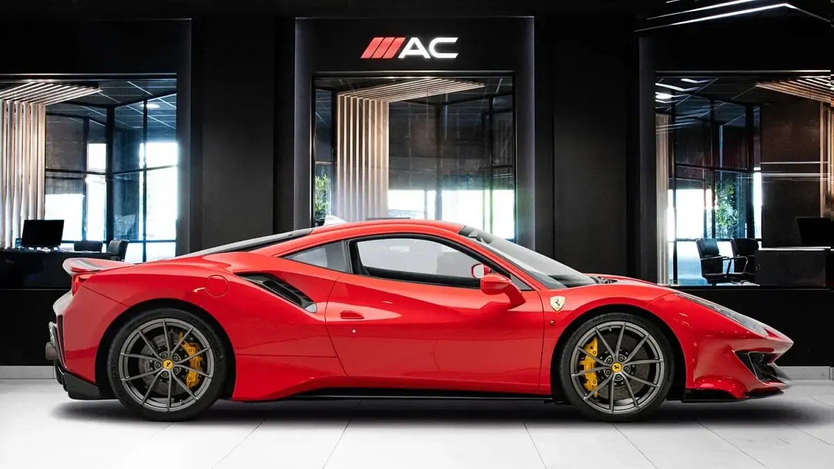 Used Ferrari 488 710 HP (522 kW) 2020 Red Coupe