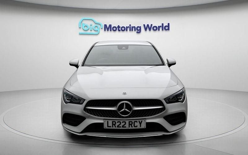 Used Mercedes CLA180 AMG line 136 HP (100 kW) 2022 White Sedan