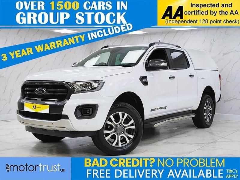 Used Ford Ranger Wildtrack 200 HP (147 kW) 2019 White Pickup