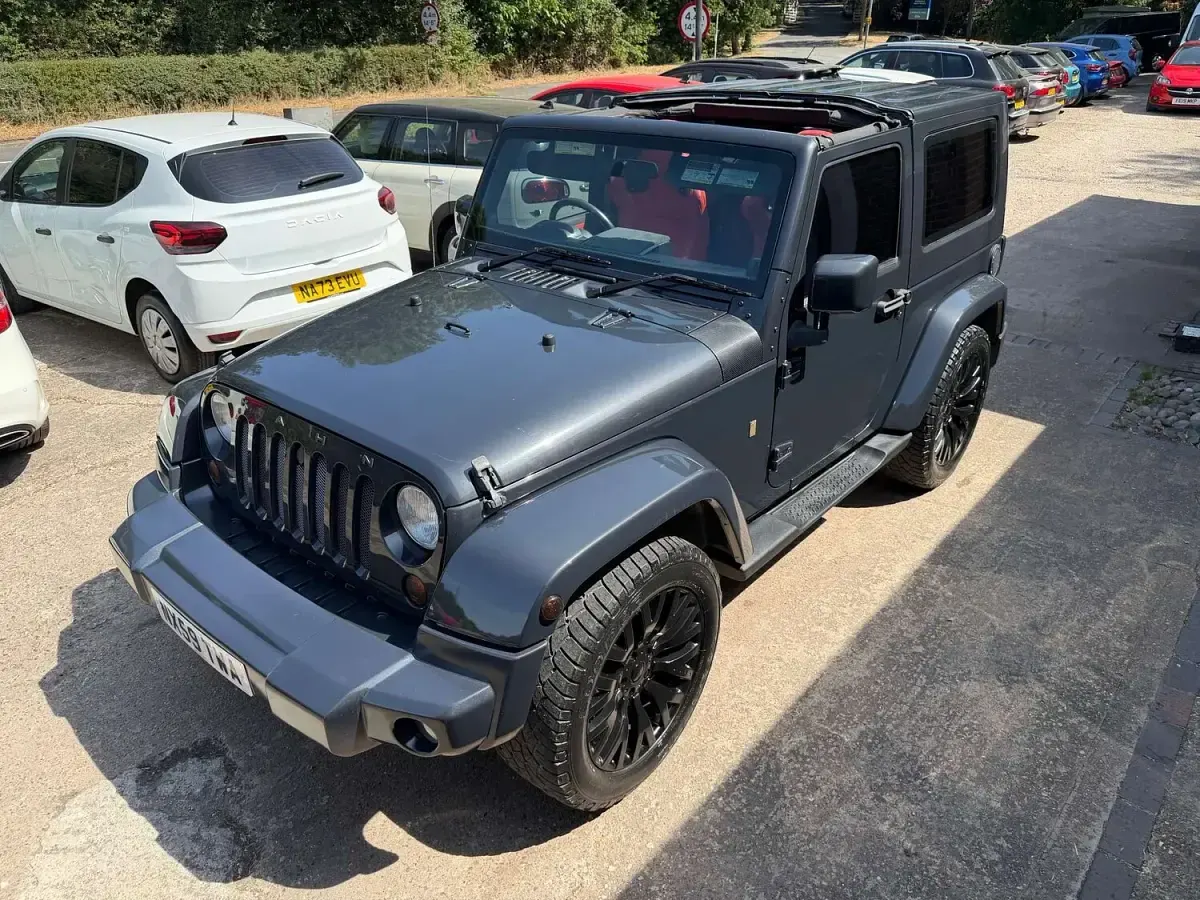 Used Jeep Wrangler Rubicon 2009 Grey SUV