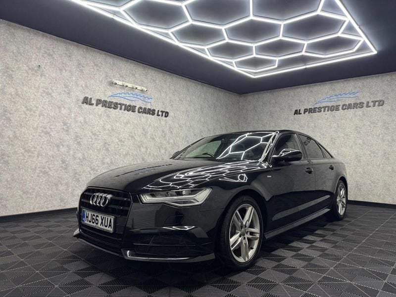 Black Used 2016 Audi A6 S-Line Sedan | £13,499 (Fair price) - Image 1/4