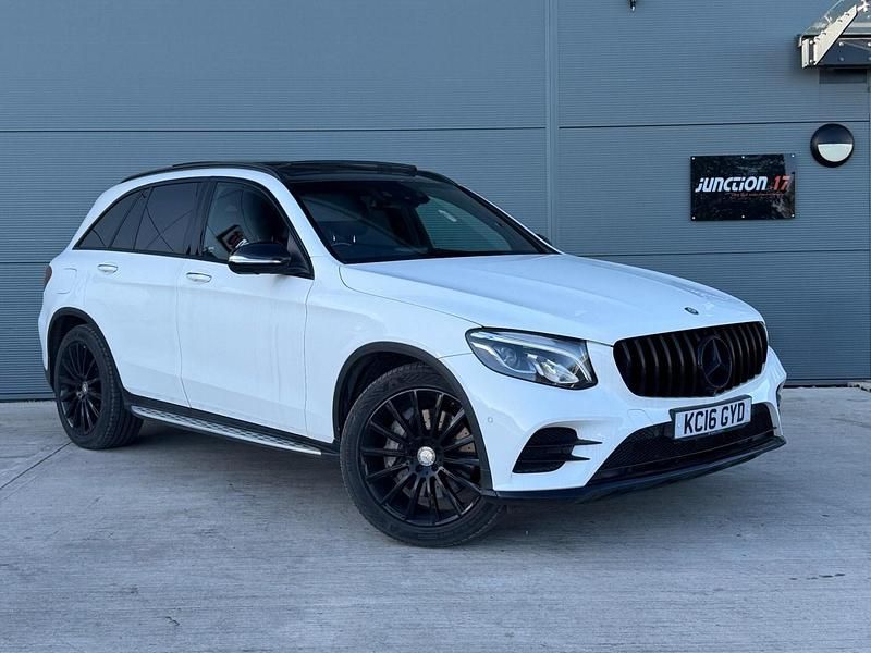 White Used 2016 Mercedes GLC250 AMG Line Premium Estate | £17,975 (Fair price) - Image 1/3