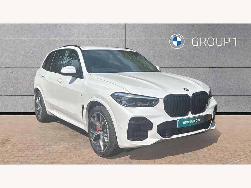 White Used 2022 BMW X5 M Sport SUV | £42,495 (Fair price) - Image 1/4