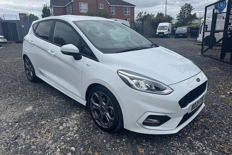 White Used 2021 Ford Fiesta ST-Line Hatchback | £9,700 - Image 1/1