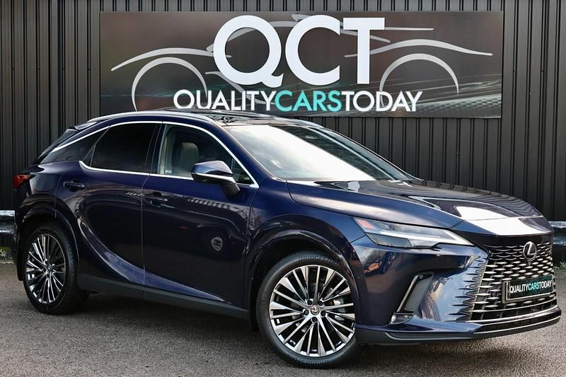 Used Lexus RX450h+ 2023 Blue Estate