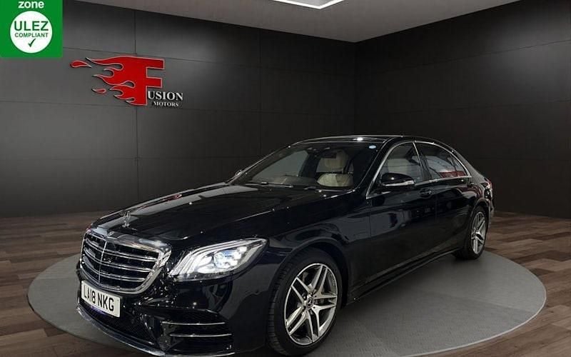 Used Mercedes S500L Executive 435 HP (319 kW) 2018 Black Sedan