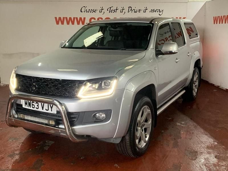 Used VW Amarok Highline 180 HP (132 kW) 2014 Silver Pickup