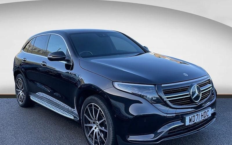 Black Used 2022 Mercedes EQC400 AMG line SUV | £22,990 (Good price) - Image 1/4
