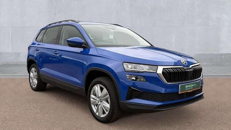 Blue New 2025 Skoda Karoq SE SUV | £24,980 (Super price) - Image 1/4
