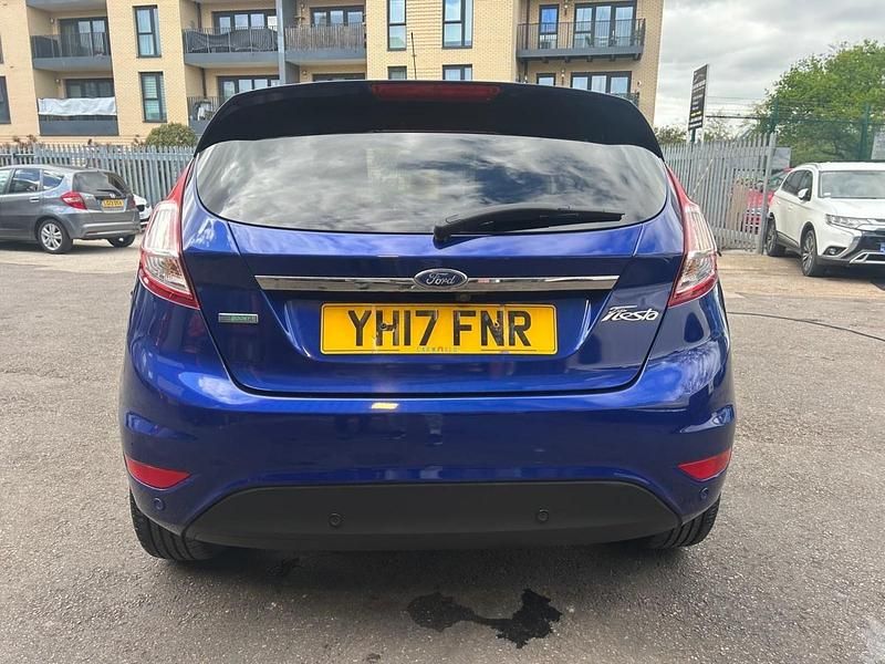 Used Ford Fiesta Titanium X 2017 Blue Hatchback