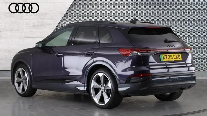 Used Audi Q4 e-tron Black Edition 210 kW (286 HP) 2025 Mauve/purple SUV
