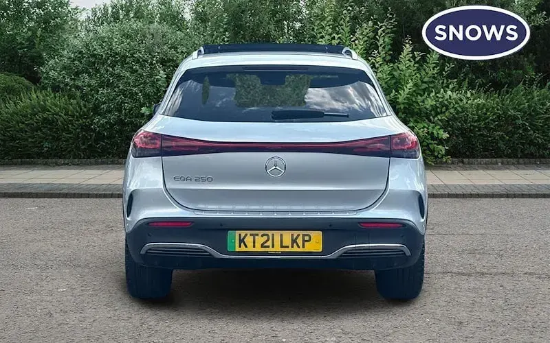Used Mercedes EQA250 AMG line 139 kW (190 HP) 2021 Silver SUV