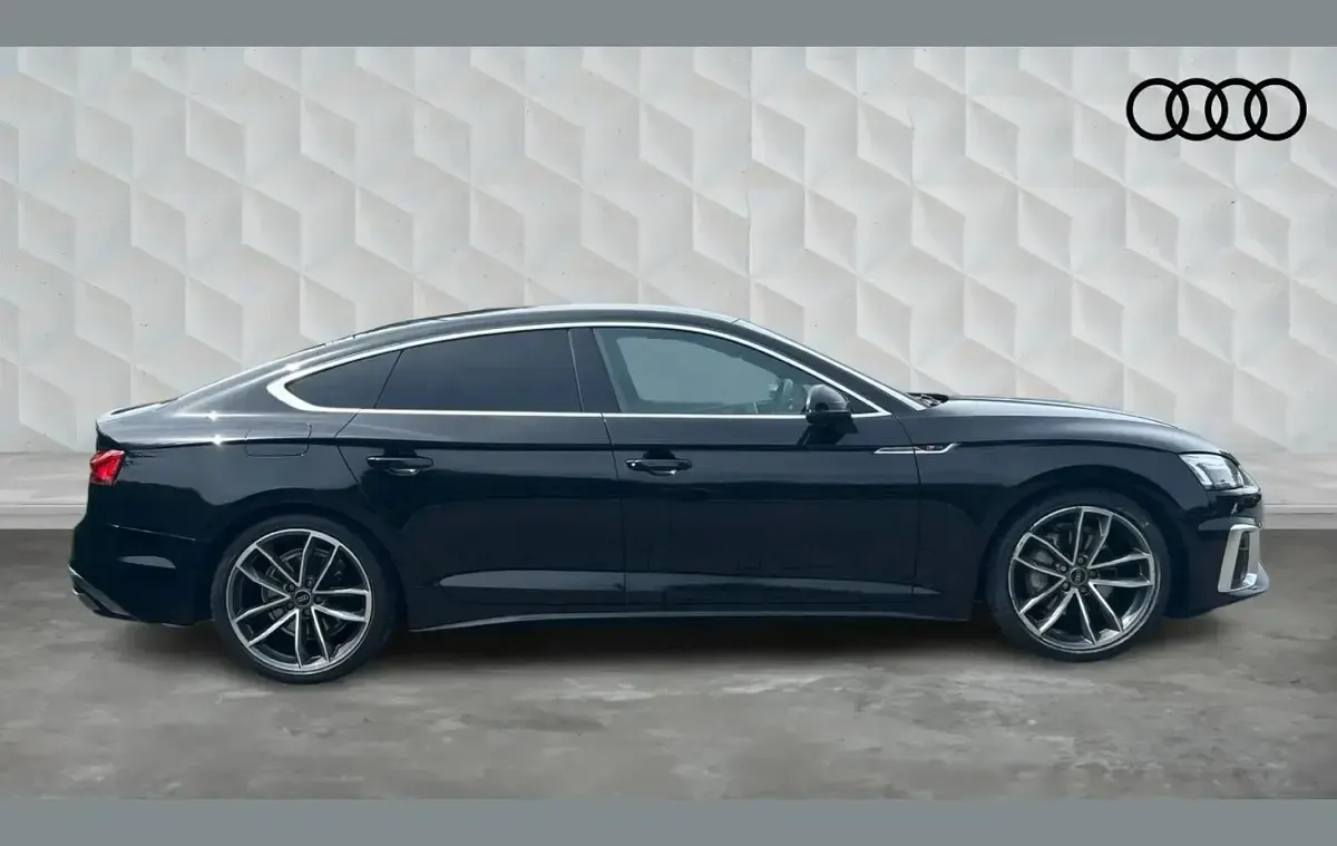 Used Audi A5 S-Line 200 HP (147 kW) 2024 Black Hatchback