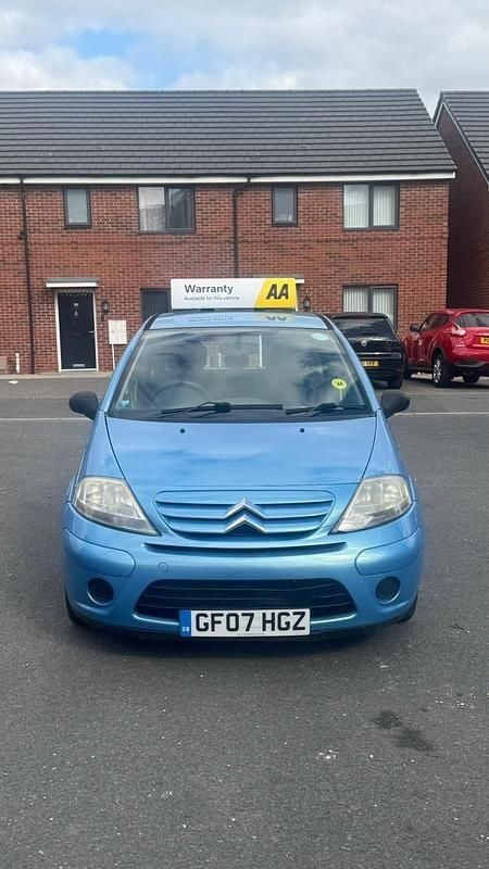 Begagnad Citroën C3 73 HK (53 kW) 2007 Blå Halvkombi