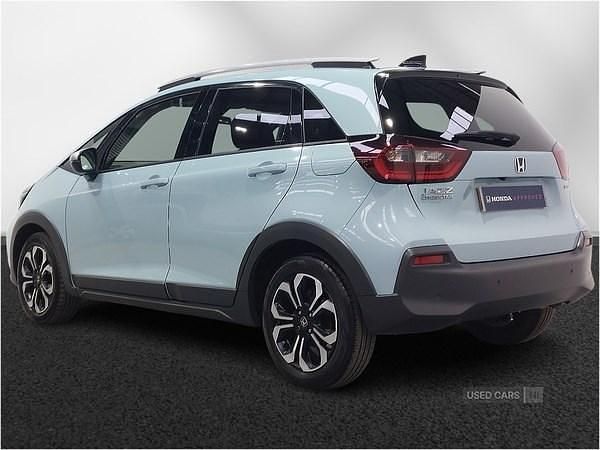 Used Honda Jazz Hybrid 109 HP (80 kW) 2022 Blue Hatchback