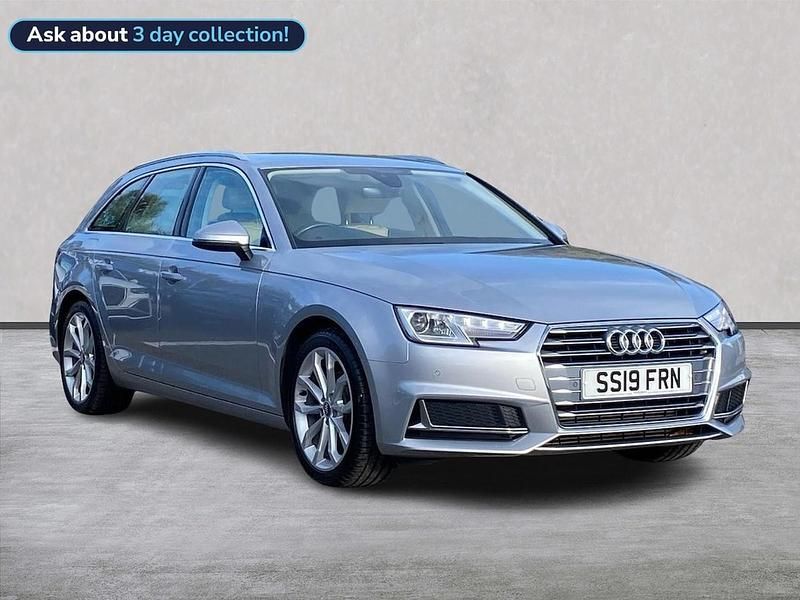 Silver Used 2019 Audi A4 Sport Estate | £15,950 (Good price) - Image 1/4