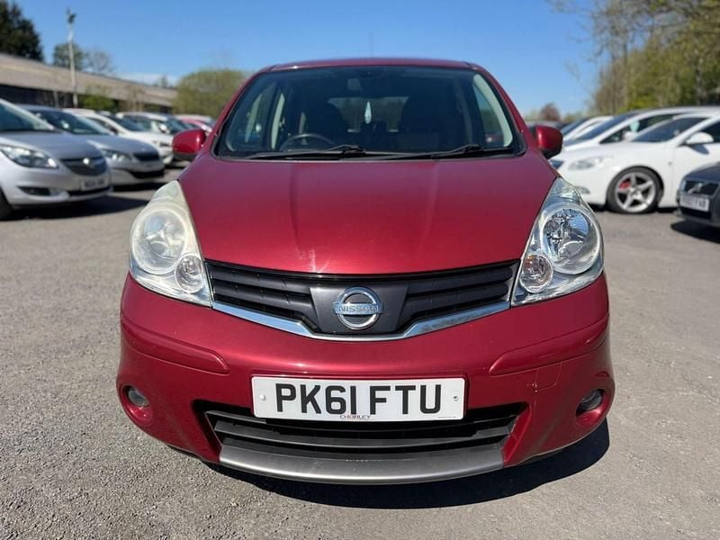 Used Nissan Note N-TEC 110 HP (80 kW) 2011 Red Hatchback