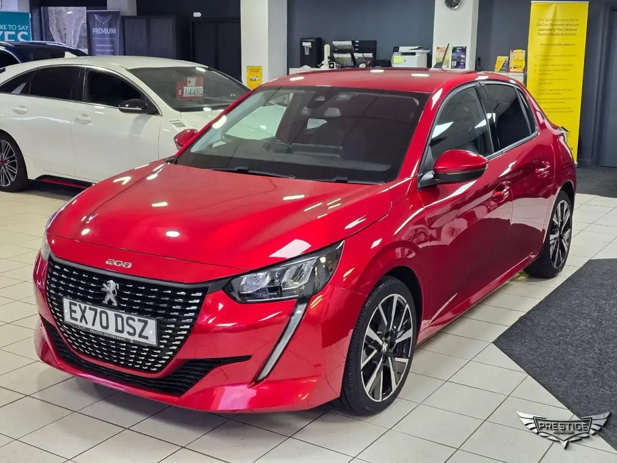 Usado Peugeot 208 Allure Premium 2020 Vermelho Citadino