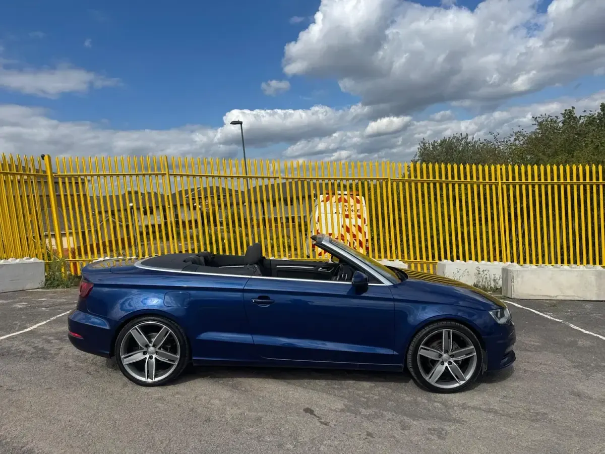 Used Audi A3 Cabriolet Sport 2015 Blue Cabriolet
