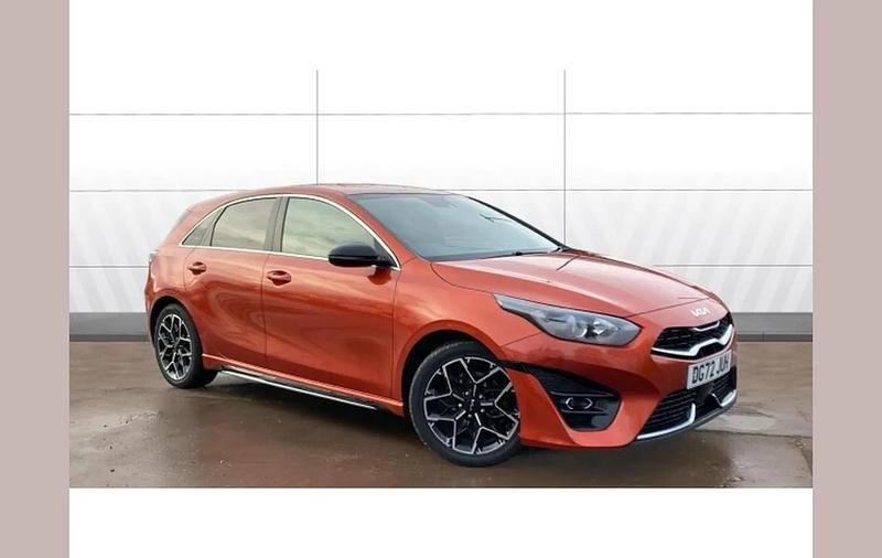 Used Kia Ceed GT-Line 160 HP (117 kW) 2022 Orange Hatchback