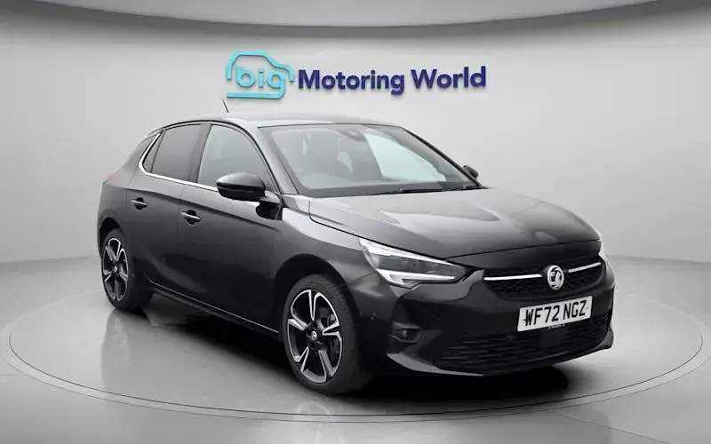 Used Vauxhall Corsa Ultimate 101 HP (74 kW) 2022 Black Hatchback