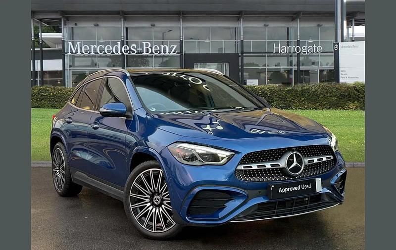 Blue Used 2024 Mercedes GLA220 AMG Line Premium Plus SUV | £39,000 - Image 1/4