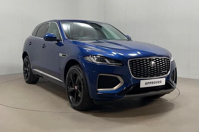 Second-hand Jaguar F-Pace R-Dynamic 201 CP (147 kW) 2021 Albastru SUV