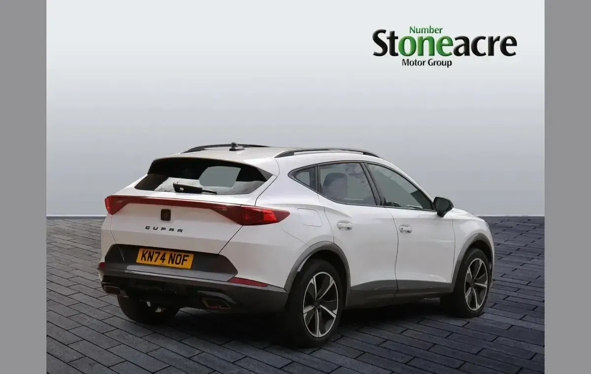 Used Cupra Formentor 204 HP (150 kW) 2024 White SUV