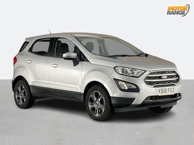 Used Ford Ecosport Zetec 125 HP (91 kW) 2018 Silver SUV