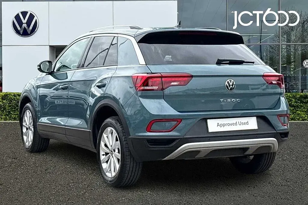 Used VW T-Roc Match 150 HP (110 kW) 2025 Blue SUV