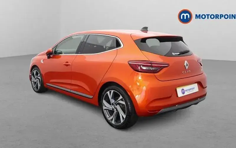 Used Renault Clio RS Line 140 HP (102 kW) 2021 Orange Hatchback