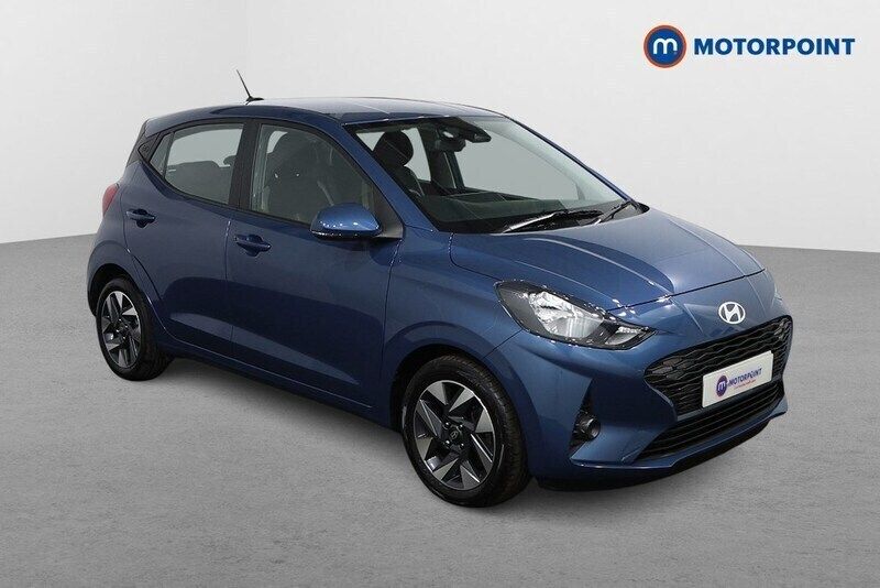 Blue Used 2024 Hyundai i10 Advanced Hatchback | £14,899 (Fair price) - Image 1/4