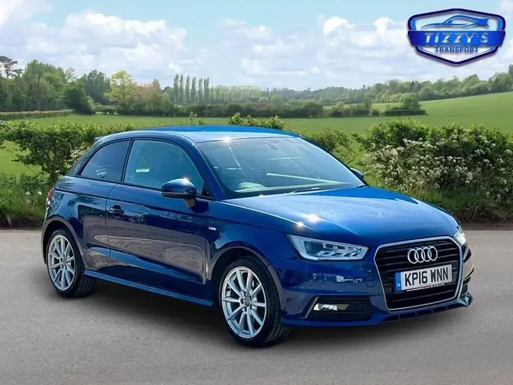Usado Audi A1 S-Line 150 HP (110 kW) 2016 Azul Citadino