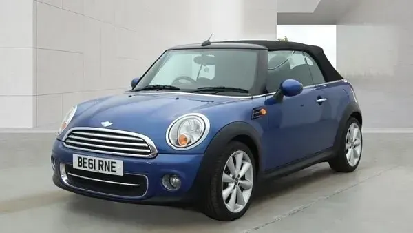 Used Mini Cooper Cabriolet 122 HP (89 kW) 2011 Blue Cabriolet
