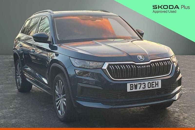 Blue Used 2024 Skoda Kodiaq LAURIN & KLEMENT SUV | £33,785 (A bit pricey) - Image 1/4