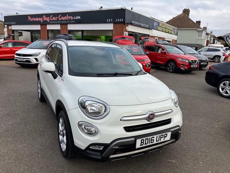 White Used 2016 Fiat 500X Cross SUV | £6,995 (Fair price) - Image 1/4