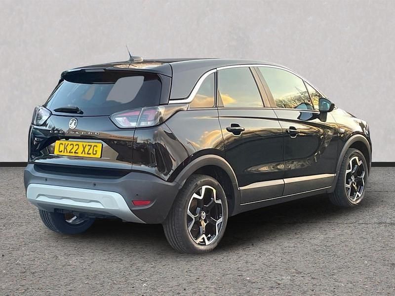Used Vauxhall Crossland Elite 110 HP (80 kW) 2022 Black SUV
