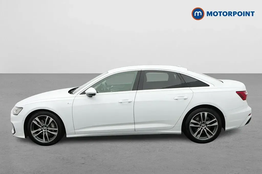 Used Audi A6 S-Line 245 HP (180 kW) 2020 White Sedan