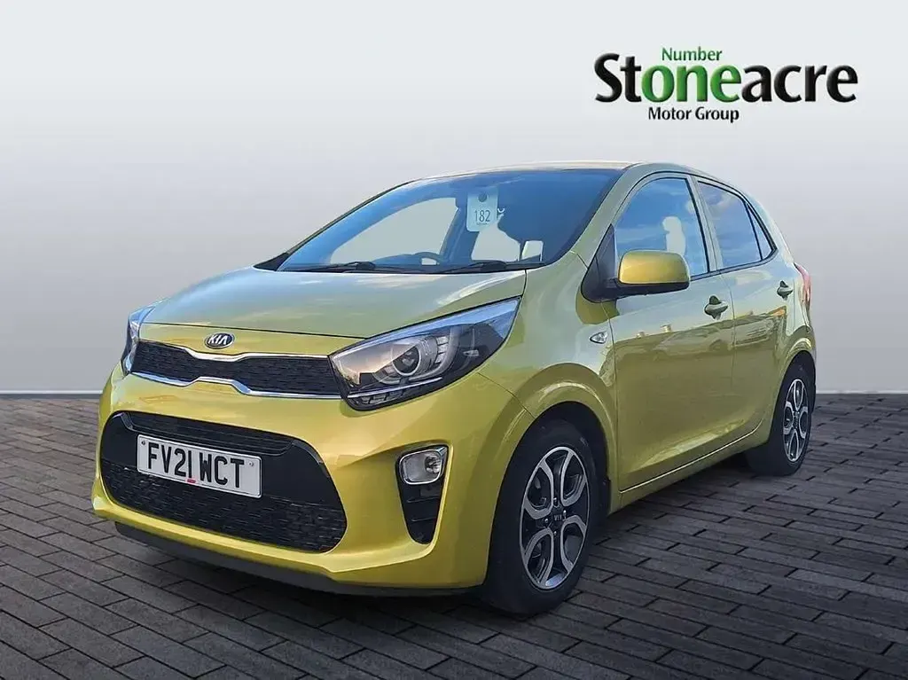 Used Kia Picanto 66 HP (48 kW) 2021 Green Hatchback