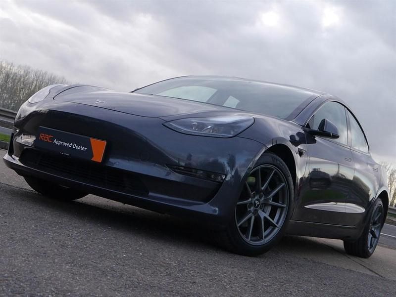 Grey Used 2021 Tesla Model 3 Long Range AWD Sedan | £17,495 (Fair price) - Image 1/4
