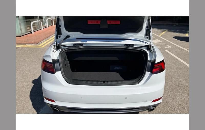 Used Audi A5 Cabriolet S-Line 190 HP (139 kW) 2019 White Cabriolet