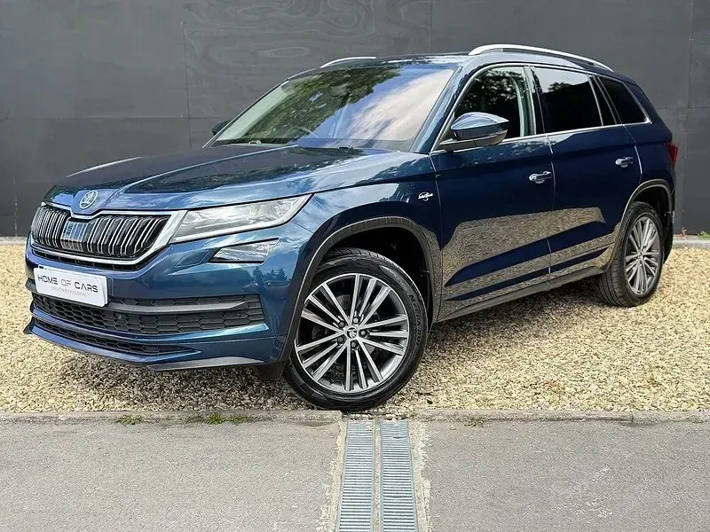 Used Skoda Kodiaq LAURIN & KLEMENT 150 HP (110 kW) 2021 Blue SUV