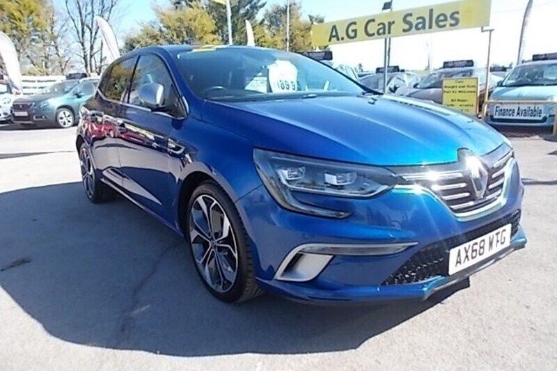 Blue Used 2019 Renault Mégane GT Line GT-Line Hatchback | £8,995 (Fair price) - Image 1/1