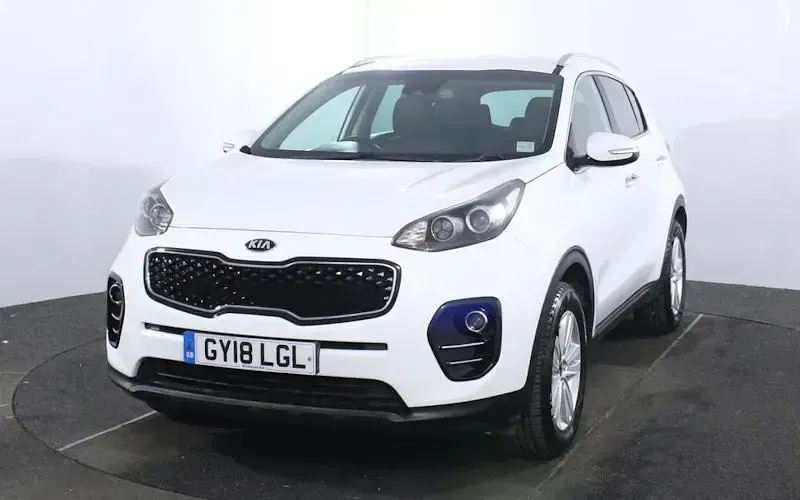 Used Kia Sportage 132 HP (97 kW) 2018 White SUV